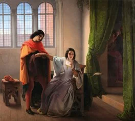 Francesco Hayez
Imelda de’ Lambertazzi
1853
olio su tela, 122 x 126 cm
Collezione privata, courtesy Enrico Gallerie d'Arte