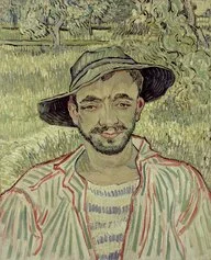 Vincent Van Gogh
Il giardiniere
Saint-Rémy, settembre 1889 Olio su tela, 61x50 cm Galleria Nazionale Arte moderna, Roma Foto Schiavinotto