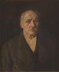 Noè Bordignon 
Autoritratto 
1920 
olio su tela, 70 x 58 cm 
San Zenone degli Ezzelini (TV), Collezione privata