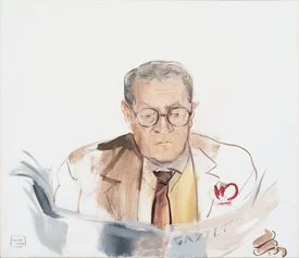 Luca Vernizzi, Ritratto di Baldassarre Molossi, 1998