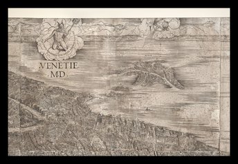 Jacopo de’ Barbari
Venetie MD
Venezia, 1500
xilografia (6 fogli)
1350 × 2820 mm
Fondazione Querini Stampalia
Foto © Valter Maino