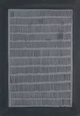 Arturo Vermi, Diario, 1963, olio e tempera su carta intelata, cm. 70x49,5