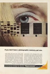 Pubblicità Kodak per il Recordak Miracode System, 1966. George Eastman House,
Legacy Collection