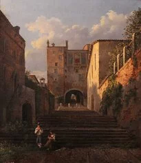 Giuseppe Termanini (Bologna, 1769 - ivi, 1850)
La scalinata, Bologna, Museo Civico d’Arte Industriale e Galleria Davia Bargellini