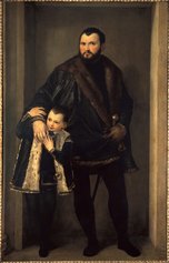 Paolo Veronese, Ritratto di Iseppo Porto con suo figlio
Leonida, 1552, Gallerie degli Uffizi, Firenze. Credit: ©Gabinetto Fotografico delle Gallerie degli Uffizi. 