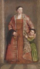 Paolo Veronese, Ritratto di Livia Thiene con sua figlia
Deidamia, 1552, olio su tela, The Walters Art Museum, Baltimore, Maryland. Credit Fotografico: The Walters Art Museum,
Baltimore.