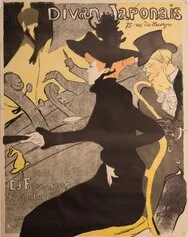 HENRI DE
TOULOUSE-LAUTREC
Divan Japonais
1893
Manifesto
80 x 60 cm
(cc 96 x 79 cm)
