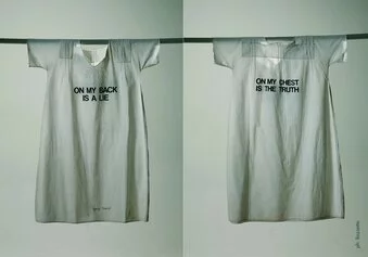 George Brecht
The paradox shirt (1977), 1989
Francesco Conz, Verona
Credits: Luigi Bonotto Collection - Courtesy Fondazione Bonotto