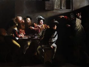 Giancarlo Pignataro (da Caravaggio), Conversione di san Matteo, collezione dell'autore