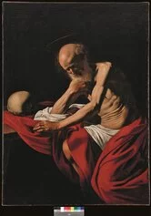 Caravaggio (Michelangelo Merisi)
San Gerolamo Penitente, 1605
olio su tela, 145,50 x 101,50 cm
Montserrat, Museu de Montserrat
Museum the Montserrat - Photo Dani Rovira