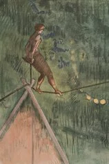 HENRI DE
TOULOUSE-LAUTREC
Il Circo – Giocoliere sulla corda
Litografia – Ed. 1905
Parigi (Francia)
27 x 18 cm
(cc 48 x 38 cm)