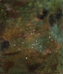 9. Vera Portatadino, Constellation of Life, 2017, olio e acrilico su tavola, 32 x 26 cm   Ph. Cosimo Filippini. Courtesy l'artista