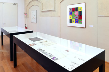 MAMbo – Museo d'Arte Moderna di Bologna, collezione permanente, veduta d’allestimento della sezione Verbo-Visuale - Foto Roberto Serra