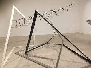 Mostra di Grazia Varisco presso Triennale Milano nel 2017