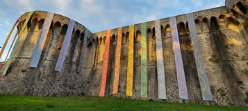 La Fortezza della Pace: gli arcobaleni di Dale alla Fortezza di Sarzana