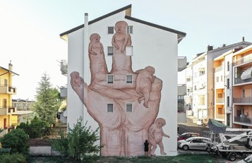 A SUD Travel porta al TTG di Rimini le grandi opere di street art del borgo di Stigliano