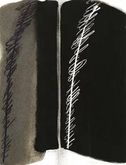 AGOSTINO FERRARI, Senza titolo, 1989, tecnica mista e sabbia su cartone, cm 65x50