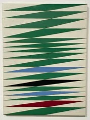 Andrew Holmes, Canal Grande (rouge et noir), Huston opera per Do ut Do, olio su tela, 60x45cm