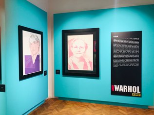 Andy Warhol. ICONS! - allestimento mostra