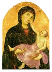 CIMABUE, Madonna con il Bambino. Crediti fotografici Museo di Santa Verdiana, Castelfiorentino