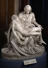 calco della Pietà di San Pietro della Città del Vaticano