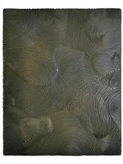 CAPANNA, Trace On The Moss 52 x 64, tecnica mista su legno