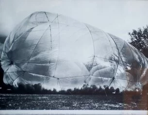 Christo, Monuments. 42.390 Cubic Feet Package, Minneapolis., 1966