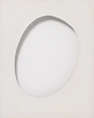 Dadamaino, Volume, 1958, idropittura su tela 50x40 cm, collezione privata