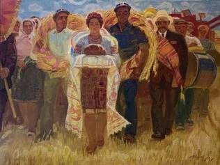 Dovzhenko Anatoly Ivanovich, Festa del raccolto del grano