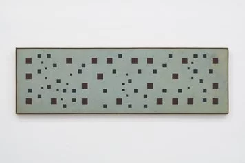 MAR-017
Enzo Mari
Pittura 109, 1952
Tempera on wooden panel
37×120 cm
