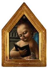 Icilio Federico Joni
Gesù Bambino, anni Venti
Olio su tavola, cm 23,5 x 15,5
Fondazione Cavallini Sgarbi