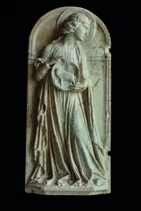Alceo Dossena
Sant’Agnese, anni Trenta
Marmo, cm 119 x 57 x 22
Parma, collezione Giampaolo Cagnin