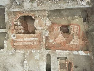 Scavo archeologico, fornaci, bottega di ceramisti rinascimentali