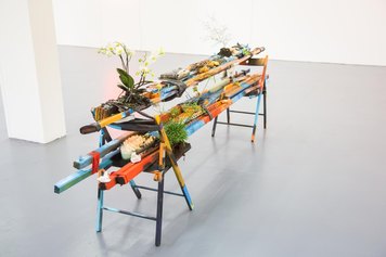 Francesco Lauretta, Reanimate scultura, 1985-2017, materiali vari, dimensioni ambientali