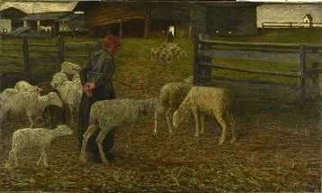 Giovanni Segantini Ritorno allovile 1888 © Stephan Schenk