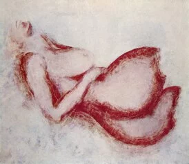 Giovanni Testori, nudo, 1973, acrilico, su, tela, 130x150 cm