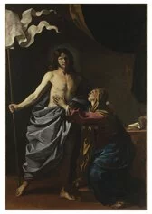 Guercino Cristo appare alla madre