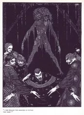 Harry Clarke, illustrazione per Edgar Allan Poe, Tales of mistery and imagination, Londra 1919 