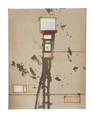 Hermann Nitsch 50.aktion, 1975 , 149x117, mixed media on canvas. Courtesy ABC ARTE & Fondazione Morra