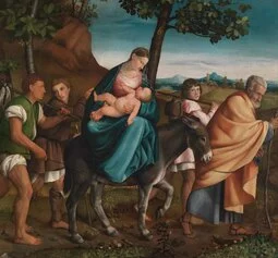 Jacopo Dal Ponte, Fuga in Egitto, 1534