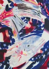 James Rosenquist, Stars and stripes at the speed of light, 2006 © JAMES ROSENQUIST, by SIAE 2023