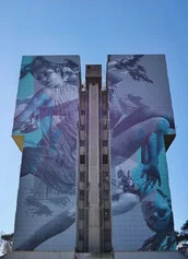 Icarus: a Roma un imponente murale di JDL dedicato all’ambiente
