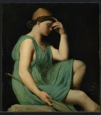 Jean Auguste Dominique Ingres, L'Odyssée – Odisseo, 1842-1856, inv. B 1305-b, olio su tela incollata su legno, 61,3x55 cm; Musée des Beaux-Arts de Lyon - Image © Lyon MBA – Photo Alain Basset