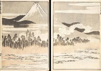 Katsuhika Hokusai, Manga, libri a stampa,1816