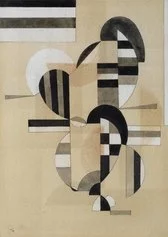 Vasilij Kandinskij: Wechselstreifen, 1933 acquerello su carta, 35 x 25 cm Collezione Intesa Sanpaolo © Archivio Patrimonio Artistico Intesa Sanpaolo / foto Paolo Vandrasch, Milano