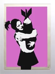 Banksy
Bomb Love, 2003
Litografia, 70x50 cm
Pop House Gallery