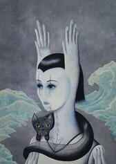 Simona Ruggeri, Maiden with Black Cat