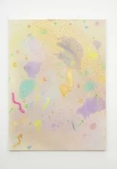 Mattia Sugamiele, Anfitone, 2022
spray, acrilico e olio su tela (spray, acrylic and oil on canvas), 69 x 93 cm