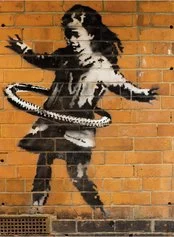 muro hool hope Banksy