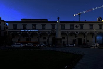 Sight, dalla selva oscura alla luce - Firenze Light Festival 2020 - ©NicolaNeri